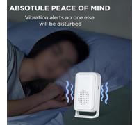 TONIXY Wireless Door Entry Motion Sensor Detector, Color Display Automatic Light, Multiple Ringtones for Security