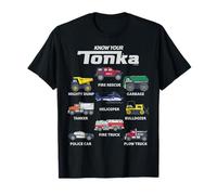Tonka Know Your Tonka Trucks Vehicle Textbook T-Shirt