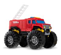 Tonka Mega Machines, Fire Truck, Kids Construction Gift Toys for Boys and Girls, Construction Vehicle Playset for Kids, Suitable for Kids Aged 3+, Basic Fun 06247