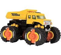 Tonka Mighty Machines | Lights and Sounds Dump Truck | Construction Toy for Boys and Girls, Interactive Vehicle Toys for Creative Play, Motor Skill develpoment for Children 3+ | Basic Fun 06121