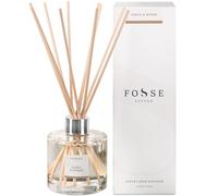 Tonka & Myrrh Reed Diffuser 200ml | Rich, Warm & Luxurious | 10 Natural Fibre Reeds | Vegan & Paraben Free | 4+ Months | Handmade in UK - Fosse Living
