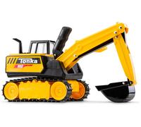 Basic Fun Tonka Steel Classics | Mighty Excavator | Kids Construction Toys for Boys and Girls, Vehicle Toys for Creative Play, Motor Skill Development for Kids Ages 3 06182