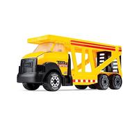 Tonka Steel Classics | Car Carrier | Kids Construction Toys for Boys and Girls, Vehicle Toys for Creative Play, Motor Skill Development for Kids Ages 3+ | Basic Fun 06263 FFP