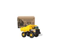 Tonka Steel Classics Mighty Dump Truck, Toy Truck, Real Steel Construction, Ages 3 and Up, Frustration-Free Packaging (FFP) , Yellow