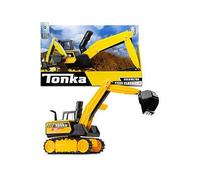 Basic Fun Tonka Steel Classics | Mighty Excavator | Kids Construction Toys for Boys and Girls, Vehicle Toys for Creative Play, Motor Skill Development for Kids Ages 3 06182