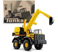 Tonka Steel Classics | Toughest Mighty Excavator | Kids Construction Toys for Boys and Girls, Vehicle Toys for Creative Play, Motor Skill Development for Kids Ages 3+ | Basic Fun 06183 FFP