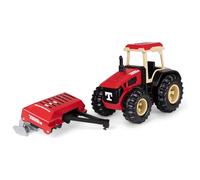 Tonka Steel Classics | Tractor & Plow | Kids Construction Toys for Boys and Girls, Vehicle Toys for Creative Play, Motor Skill Development for Kids Ages 3+ | Basic Fun 06221 FFP