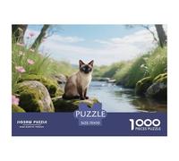 Tonkinese, 1000-piece Jigsaw, Calming Yet Stimulating Indoor Activity, Perfect for Keepsakes Or Gallery Walls, Suitable for Ages 8+, Pet Cat, 70x50cm/1000pcs