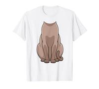 Tonkinese Cat Costume Feline Graphic Design Value Graphic T-Shirt, Men, White, M