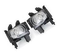 TONMHXA Car Fog Light Assemblies Compatible With Vauxhall For Astra H 2004 2005 2006 2007 Fog Lamp Assembly Front Bumper Fog Light Daytime Running Light OEM: 13243424 13243425(Pair Without Bulb)