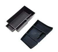 TONMHXA Console Organizer Box Car Center Console Organizer Box Armrest Storage Box Layered Storage Box Compatible With Nissan For Rogue 2021 2022 2023 2024 2025(2Pcs Set)