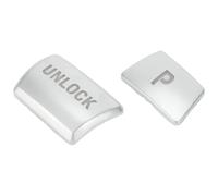 TONMHXA Interior Garnish Compatible with BMW for F20 114i 114d 125i 135i 140i 2012 2013 2014 2015 2016 Car Gear Shift Knob P Unlock Button Cover Trim