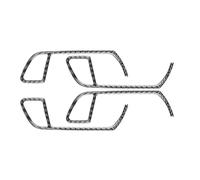 TONMHXA Interior Garnish for A4L A4 B8 2009-2016 for Q5 2009-2017 for A5 2008-2017 Car Door Handle Frame Decor Cover Trim Interior Accessories