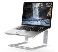 Tonmom Laptop Stand for Desk, Metal Laptop Riser Holder, Removable Notebook Stand Ventilated Cooling Computer Riser Compatible with 10-15.6” Laptops