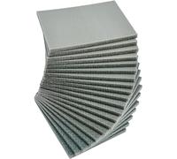 Tonmp 20 PCS 3 x 4 Inch 3000 Grit Sanding Sponge, Ultra Fine Sanding Sponges Pads, Soft Foam Hand Sander Block Wet Dry Sandpaper for Model Drywall Metal Wood Furniture Polishing (3000 Grit)