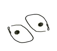 Tonneau Cord Hanging Rope Compatible With VW For GOLF MK5 MK6 2006-2010 2011 2012 2013 For Rabbit 2006 2007 2008 2009 Rear Parcel Trunk Shelf Lid String Holding Strap 1K6863447A(2PCS)