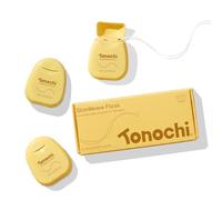 Tonochi SlimWeave Thin Glide Floss for Tight Teeth, Shred-Resistant 3-Pack