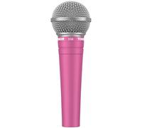 TONOR Cardioid Dynamic Vocal Microphone, Wired Vocal Mic with Integral Pop Filter and Spherical Mesh Grating, Handheld Mic with Noise Reduction, 6.35mm XLR Output, Singing, Stage, D58 Pink