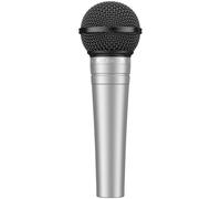 TONOR Cardioid Dynamic Vocal Microphone, Wired Vocal Mic with Integral Pop Filter and Spherical Mesh Grating, Handheld Mic with Noise Reduction, 6.35mm XLR Output, Singing, Stage, D58 Silver