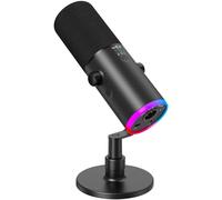 TONOR Dynamic Gaming Microphone XLR/USB Mic with AI Noise Cancellation