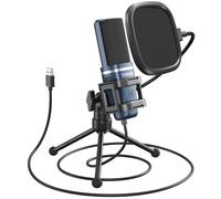 TONOR PC Microphone USB Computer Condenser Gaming Mic Plug & Play with