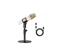TONOR TD310 USB Dynamic Microphone with RGB for Recording Quick Mute & Stand