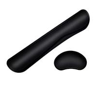 TONOS Keyboard Wrist Rest - 17" Wrist Rest for Computer Keyboard with Memory Foam, Ergonomic Design Wrist Rest Set for Easy Typing, Wrist Pain Relief, Anti-Skid Wrist Rest for Office/Gaming/Laptop