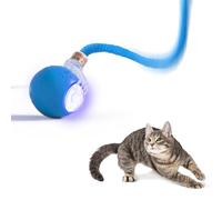 TONOSA Interactive Cat Toy - Motion Activated, RGB Lighting, 3 Motion Modes-Automatic Cat Ball for Bored Indoor Cats(Blue)