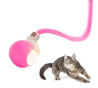 TONOSA Interactive Toys for Indoor Cats with Birds Chirping and RGB Light - Motion Activated Ball for Bored Adult Cats