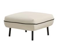 Beliani Ottoman Tonsberg Fabric Light Beige