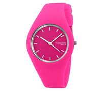 TONSHEN Simple Fashion Analog Quartz Watch Rubber Band Casual Style Wrist Watches for Women Girl 12 Colours (Rose)