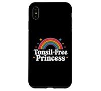 Tonsil-Free Princess Rainbow Fun Graphic Case for iPhone XS Max