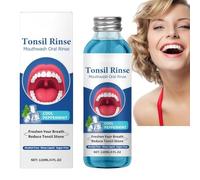 Tonsil Stone Mouthwash,Freashing Tonsil Stone Remover Mouthwash,Ton/SIL St/one Remover for Fresh Breath,Mouth/wash Oral Rinse Liquid to Soothe Tonsils,Travel Mouth/wash,Breath Freshener