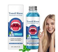 Tonsil Stone Mouthwash,Tonsil Stone Remover for Soothe Tonsils,Natural Oral Rinse Liquid for Fresh Breath,Relief Dry Mouth,Gentle Bad Breath Treatment for Adults,Mouth wash Whitening,120ml