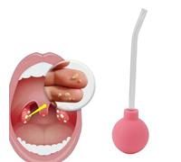 Tonsil Stone Remover,Tonsil Stone Remover Vacuum for Bad Breath Treatment,Tonsil Stone Suction Tool,Bad Breath Treatment for Adults,Throat Suction Tube Mouth Cleaner (Pink)