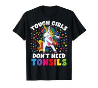 Tonsil Surgery Recovery Gift Girls Unicorn Tonsils Removal T-Shirt
