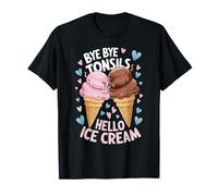 Tonsillectomy Recovery Kids Adult Get Well Soon Tonsils T-Shirt