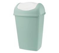 Tontarelli 8101951ACF Grace Swing Lid Trash Can Sage