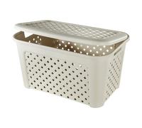 Tontarelli 8105406210 Arianna Laundry Basket With Angora Lid