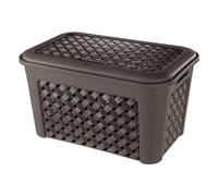 Tontarelli Large Basket Arianna With Drawer - Wenge