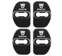 TONTEK Car Door Latch Protection Cover for Dacia Sandero MK2 Stepway Logan 2 DD2 Exterior Accessories,black