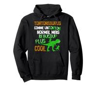 Tonton Cool Dinosaur Tontonsaurus Gift Niece Nephew Pullover Hoodie