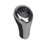 Tonuuoei Gear Stick Cover for BMW 3 5 6 Series E30 E36 E46 E53 E60 E61 E63 E65 E83 E87 E90 E91 E92 X1 X3 X5 Pen Shift Knob Car Knob(5-Speed Chromed)