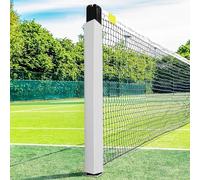 Tonuuoei Tennis Post Pole Padding Square 6x6 8x8 10x10 12x12 in, 4-Sided Protection Foam, Hook/Loop Closure Cushioning for Kids Play Area, Outdoor(White,4"x4"(10x10cm))