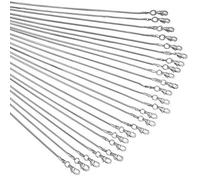 Tonver 24pcs 20 Inch 925 Silver Plated 1.2mm DIY Snake Chain Charms Shining White Brightening Link Necklace with Lobster Clasps for Jewelry Making (20 inch, Shining White Brightening)
