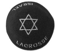 TONXX Knit Yarmulke Hat for Male Adult Jewish Traditional Gatherings Hat Handmade Embroidery Pray Cultural Occasion Hat Dark Blue
