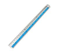 TONXX Metal Straight Edges Ruler Precise Measuring Tool for Crafting Cutting, Double Side Metric Ruler