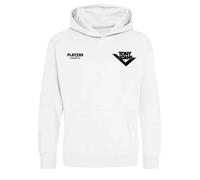 Tony Adams Logo Kids Hoodie - White / 2-3 years