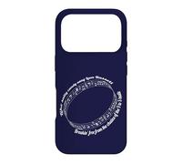 Tony Anderson Bombs Away Lyrics White ink Case for iPhone 17 Pro