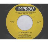 Tony Bennett - Bennett, Tony As Time Goes By 7" Improv TB712 EX 1975 US pressing